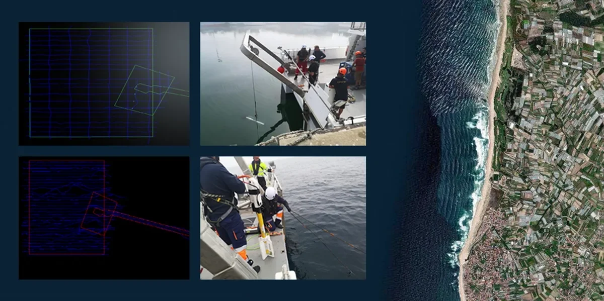 CorPower Ocean geophysical survey offshore Aguçadoura Portugal for VianaWave 10MW wave energy project using sonar, seismic, and subsea cable mapping technologies.