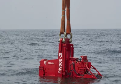 CorPower Ocean - vibro-hammer - Dieseko